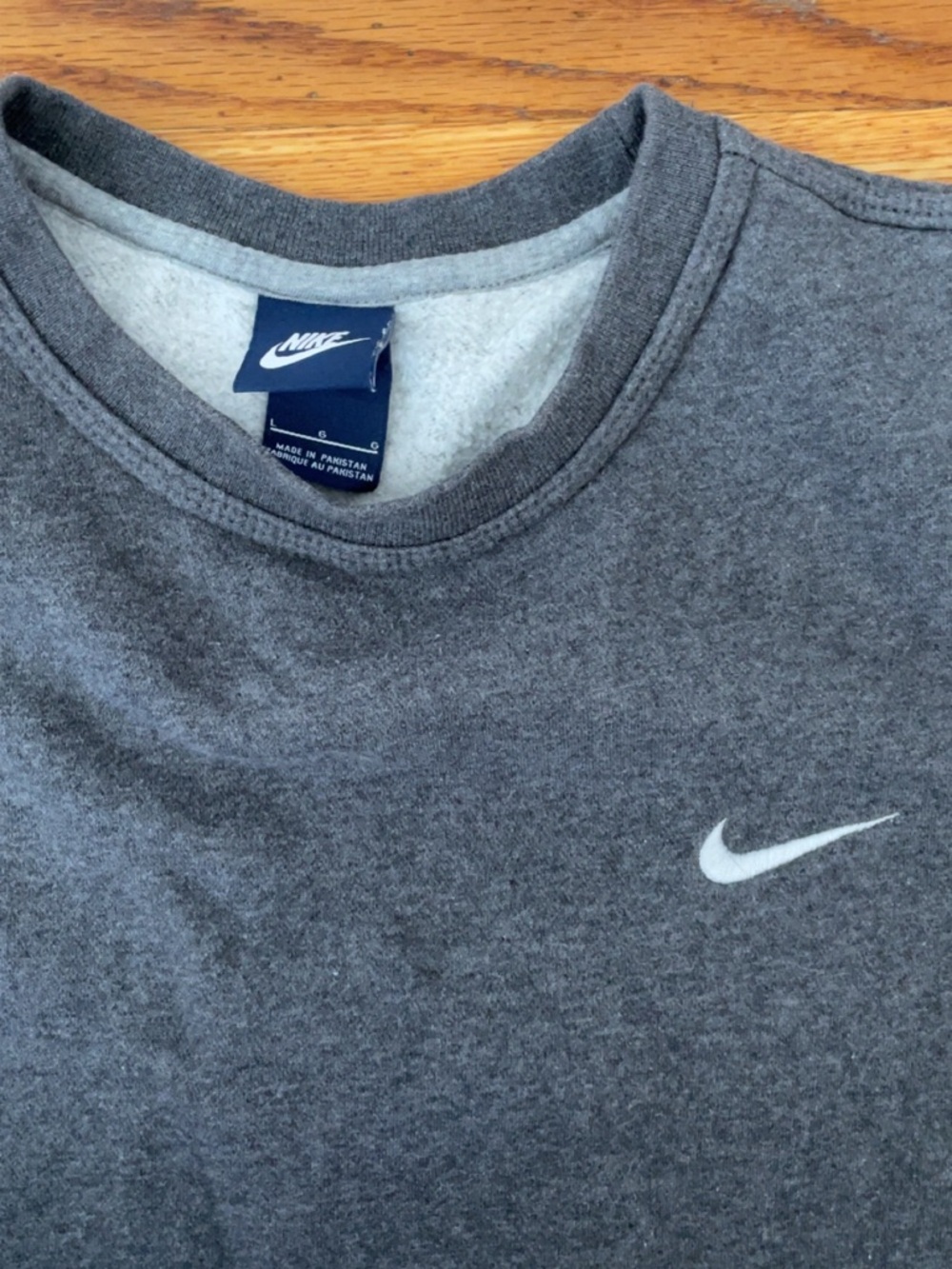 Nike Gray Crewneck Sweatshirt